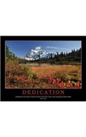 Dedication Poster