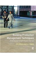 Building Production Management Techniques