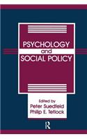 Psychology And Social Policy