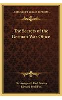 Secrets of the German War Office