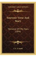 Souvenir Verse and Story: Memorial of Fifty Years (1896)