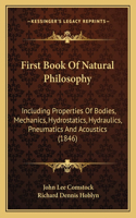 First Book Of Natural Philosophy