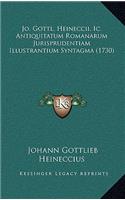 Jo. Gottl. Heineccii, Ic. Antiquitatum Romanarum Jurisprudentiam Illustrantium Syntagma (1730)