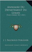 Annuaire Du Departement Du Leman