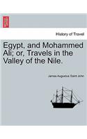 Egypt, and Mohammed Ali; or, Travels in the Valley of the Nile.