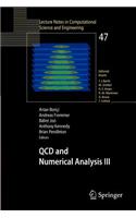 QCD and Numerical Analysis III: Proceedings of the Third International Workshop on Numerical Analysis and Lattice QCD, Edinburgh, June-July 2003