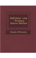 Dell'elixir Vitae