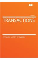 Transactions Volume 5