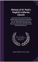 History of St. Paul's English Lutheran Church
