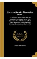 Universalism in Gloucester, Mass.