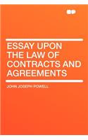 Essay Upon the Law of Contracts and Agreements