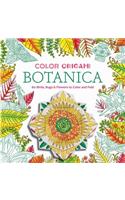 Color Origami: Botanica: 60 Birds, Bugs & Flowers to Color and Fold