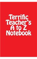 Terrific Teacher's A to Z Notebook