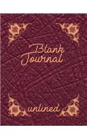 Blank Journal Unlined