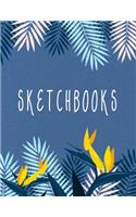 Sketchbooks: Blank Doodle Draw Sketch Book