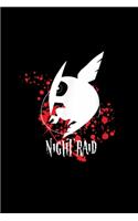 Night Raid: Blank Lined Notebook Journal for Work, School, Office - 6x9 110 page