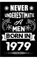 Never Underestimate A Men Born In 1979