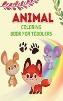 Animal coloring book for toddlers