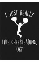 I Just Really Like Cheerleading Ok