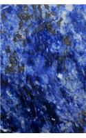 Sodalite Crystal Journal 6 x 9 Lined Blank Journal Diary Composition Book Notebook