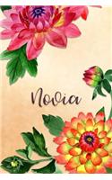 Novia: Personalized Journal for Her (Su Diario)