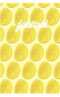 Yellow Journal: Blank Lined Notebook Journal - 6 x 9 - 110 pages