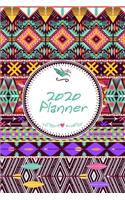 2020 Planner: 6"x9" Daily and Weekly Agenda Planner and Organizer V35