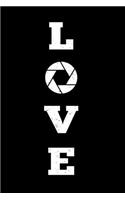 LOVE Photography Photographer Notebook