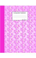 Lotus Flower Composition Notebook