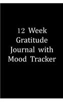 12 Week Gratitude Journal with Mood Tracker