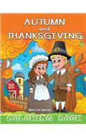 Autumn and Thanksgiving Coloring Book