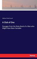 A Club of One