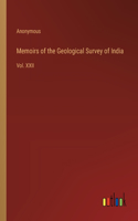 Memoirs of the Geological Survey of India