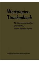 Wertpapier Taschenbuch