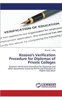 Kosovo's Verification Procedure for Diplomas of Private Colleges
