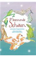 brennende Schwan