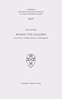 Wissen Und Glauben