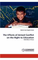 Effects of Armed Conflict on the Right to Education