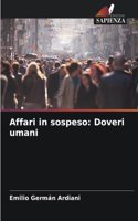 Affari in sospeso