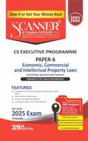 Economic, Commercial and Intellectual Property Laws (Paper 6 | CS Executive | Gr. II) Scanner - Including questions and solutions | Applicable for June 2025 Exam | Green Edition