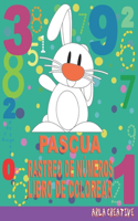 Pascua Rastreo de Números Libro de Colorear