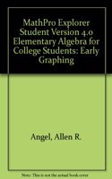 MathPro Explorer Student Version 4.0 Elementary Algebra for College Students: Early Graphing