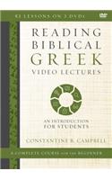 Reading Biblical Greek Video Lectures