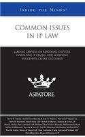 Common Issues in IP Law: Leading Lawyers on Resolving Disputes, Evaluating IP Claims, and Achieving Successful Client Outcomes