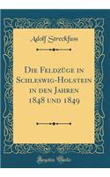 Die FeldzÃ¼ge in Schleswig-Holstein in Den Jahren 1848 Und 1849 (Classic Reprint)