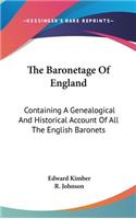 Baronetage Of England