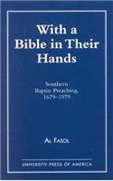 With A Bible In Their Hands