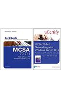 McSa 70-741 Networking with Windows Server 2016 Pearson Ucertify Course and Labs and Textbook Bundle