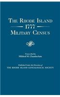 Rhode Island 1777 Military Census