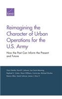 Reimagining the Character of Urban Operations for the U.S. Army